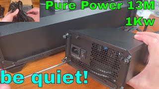 The be quiet! Pure Power 13M Power Supply - 1Kw of Power!