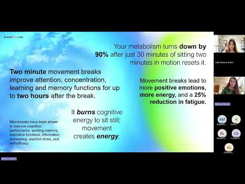 Why Take Movement Microbreaks at Work?