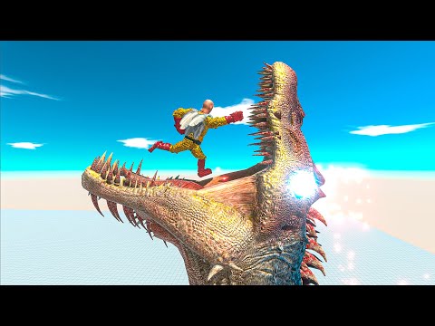 Mutant Dinosaur Head Eats Workshop Units - Animal Revolt Battle Simulator