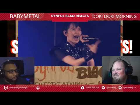 Japanese Rock Week Synful Blaq Reacts - BABYMETAL - Doki Doki Morning