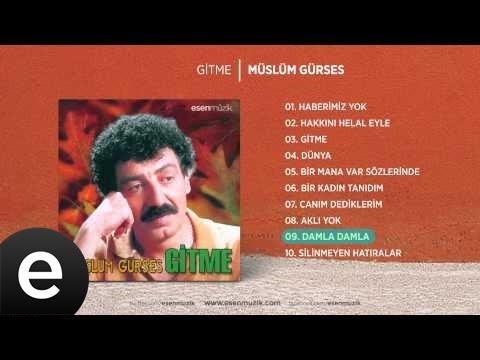Müslüm Gürses - Damla Damla (Official Audio)