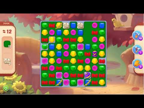 Homescapes Level 1444 - No Boosters