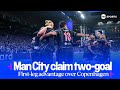 Advantage Man City after comfortable first-leg victory at FC Copenhagen 🔥 | UEFA Champions League