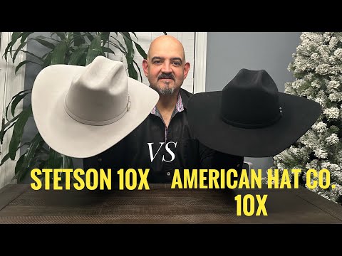 Stetson VS American Hat Co. (10X Comparison)