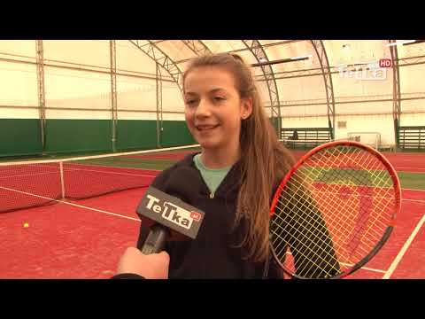 Daria Górska wicemistrzynią Polski młodziczek w tenisie - Tv Tetka Tczew HD