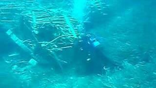 preview picture of video 'Naxos-German seaplane-Arado by Bluefindivers Naxos Diving Center'