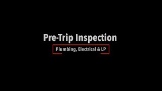 Grand Design RV - How To Do a Pre-Trip Propane, Electrical & Plumbing System Inspection