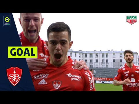 Goal Romain FAIVRE (85' STADE BRESTOIS 29) STADE BRESTOIS 29 - FC GIRONDINS DE BORDEAUX (2-1) 20/21