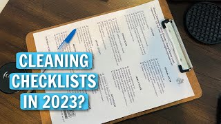 Do You Still Need Cleaning Checklists in 2023?