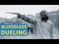 Bloodless Dueling In The Olympics With Wax Bullets