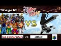 Fighters Destiny Nintendo 64 ALL 14 Characters VS JOKER