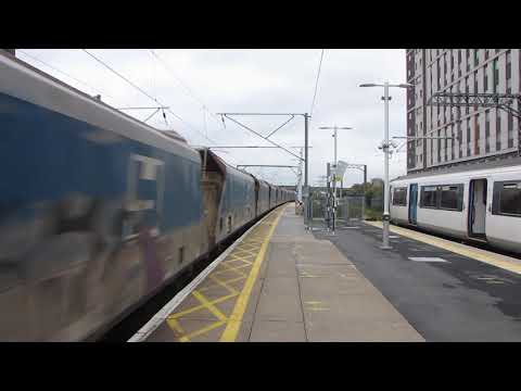 Freight Train At Tottenham Hale 30 October 2020