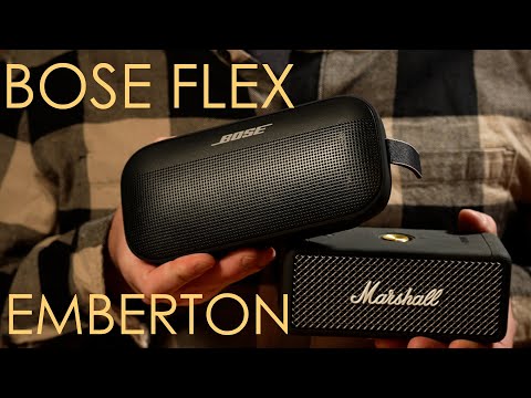BOSE SOUNDLINK FLEX VS MARSHALL EMBERTON... WOW!