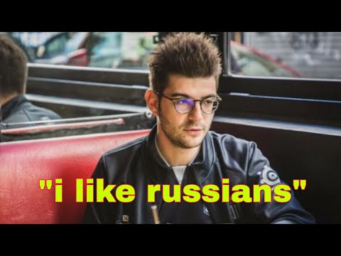 Ceb gets asked why he don't like Russians