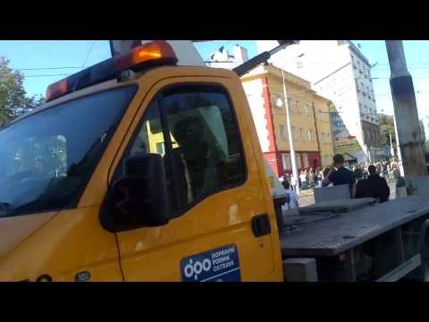 Ostrava Demonstrace Přívoz 24.8.2013