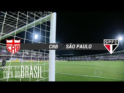 Melhores Momentos - CRB-AL 2 x 1 São Paulo - Copa do Brasil 2014 - 23/04/2014