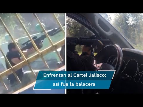 Videos dan cuenta de enfrentamientos en Tingüindín y Lombardía, Michoacán