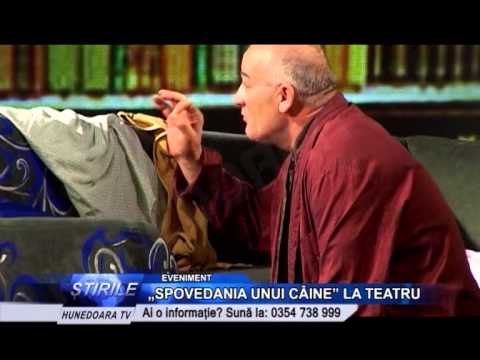 „SPOVEDANIA UNUI CÂINE" LA TEATRU