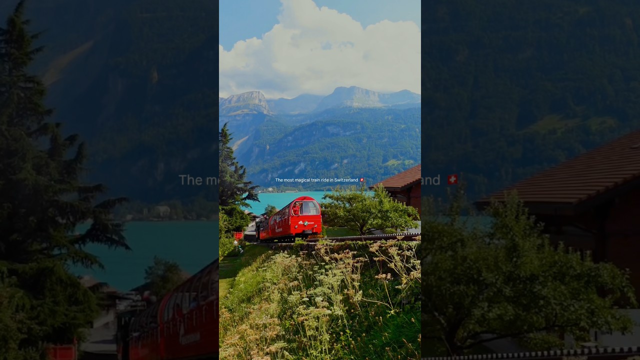 Brienz Rothorn, train ride in Switzerland #travel #inlovewithswitzerland
