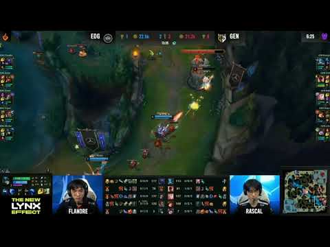 Viper se solea a Ruler!!! | GEN vs EDG | Juego 1 semifinales #Worlds2021