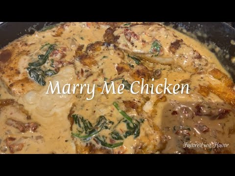 HOW TO MAKE THE MOST AMAZING FLAVORFUL AND DELICIOUS MARRY ME CHICKEN!!!
