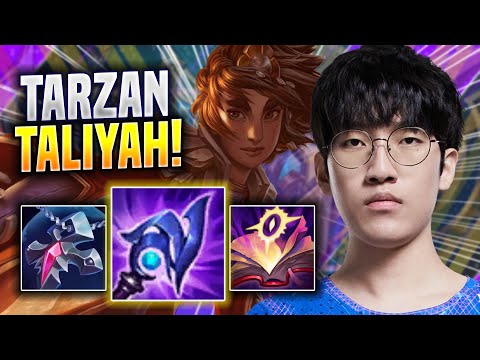 TARZAN IS SO CRAZY WITH TALIYAH! - LNG Tarzan Plays Taliyah JUNGLE vs Graves!