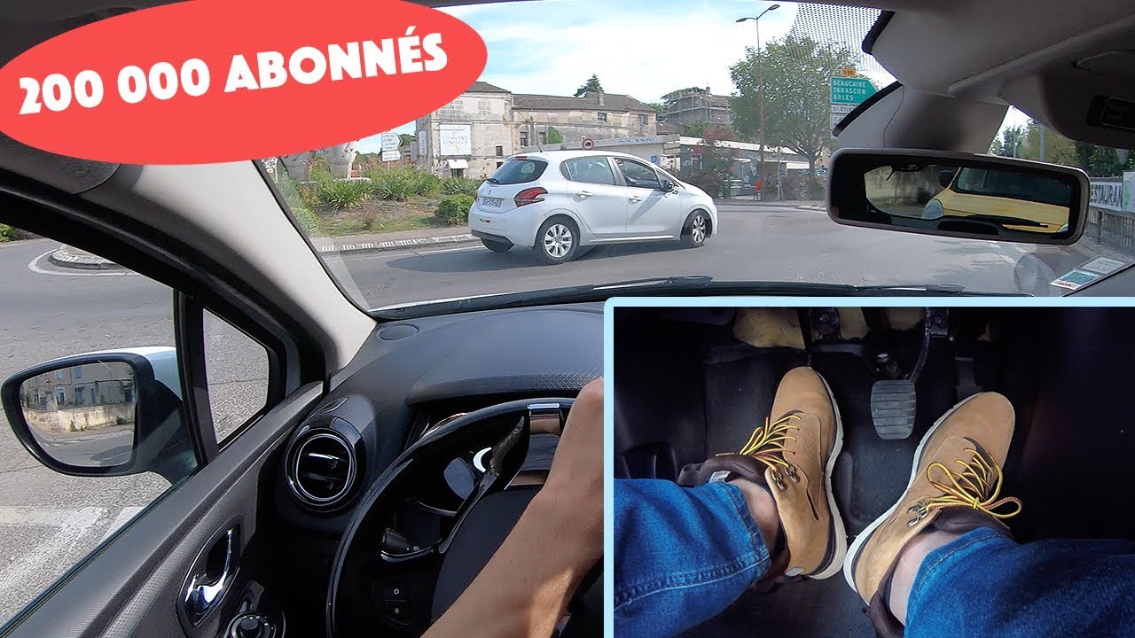 CONDUITE AVEC PÉDALES (200 000 ABONNÉS) 💕