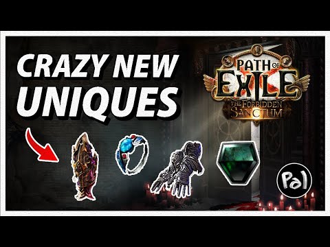 [PoE 3.20] ALL New & Reworked Uniques in Forbidden Sanctum | Path of Exile