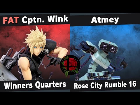 RCR 16 Winners Quarters - Cptn. Wink (Cloud) vs Atmey (ROB) - Smash Ultimate