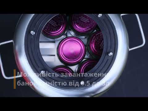 Видео - обзор Автоклав на 40 банок из нержавейки газовый УКРПРОМТЕХ А40