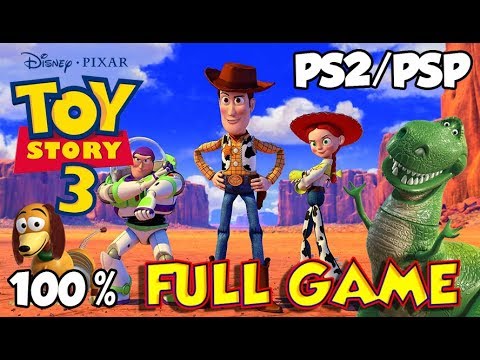Disney's Toy Story 3 FULL GAME 100% Longplay (PS2, PSP)