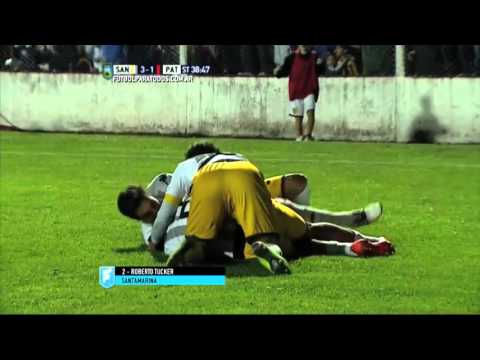 Gol de Tucker. Santamarina 3 - Patronato 1. Final Reducido. B Nacional 2015. FPT.