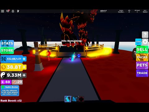 How To Get To Ancient Magma Boss Without Ninja Legend Rank In New Update!!!(Roblox Ninja Legends)