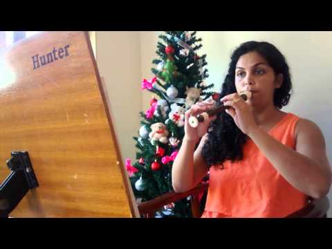 Hino "Mais perto quero estar" -399 HCC - aprendendo flauta doce