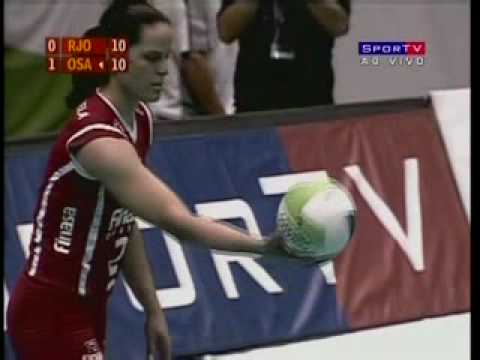 3/8 FINAL SUPERLIGA 07/08 - REXONA 3 X 1 FINASA - SET 2
