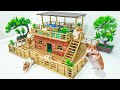 Build Dream House for Rescue Hamster   DIY Mini Brick Hamster House Maze