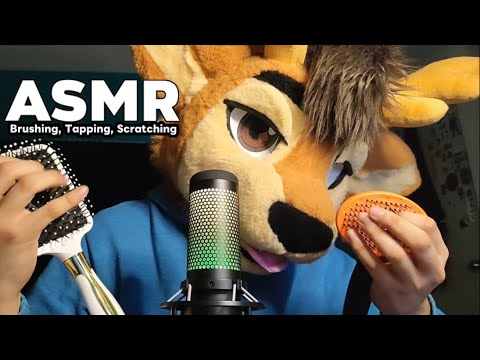 Furry ASMR | Deer Brushes Your Fur 'til You Fall Asleep (Brushing, Tapping, Scratching)