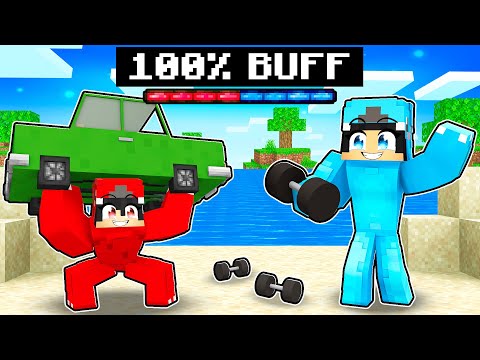Omz Fan - Omz & Roxy Got 100% BUFF in Minecraft! - Parody Story(Lily,Crystal)