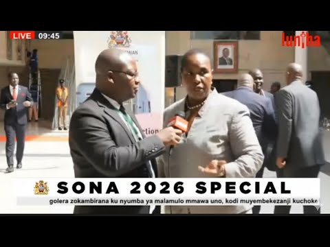JESSIE KABWIRA WATOKOTA IZI KU PARLIAMENT-SONA 2026