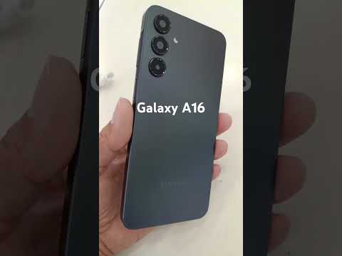 Samsung Galaxy A16 4G BLACK #galaxya16 #samsung