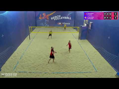 16:55 D.Korobkov / V.Kushch - A.Matvieiev / V.Antoniuk | Winners Beach Volleyball