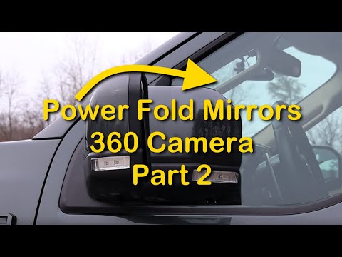 F150 Power Fold Mirrors & 360 Camera Install Part 2