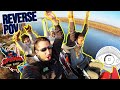 Superman The Ride Reverse POV Six Flags New England 4K