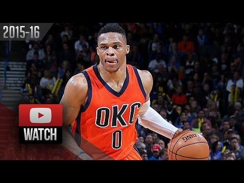 Russell Westbrook Triple-Double Highlights vs Heat (2016.01.17) - 13 Pts, 15 Ast, 10 Reb