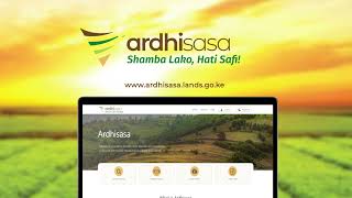 Ardhisasa : How to create an individual account on ardhisasa