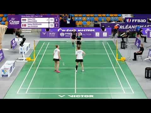 1/4 WD | Selena PIEK/Cheryl SEINEN - Maiken FRUEGAARD/Sara THYGESEN | Orléans Masters