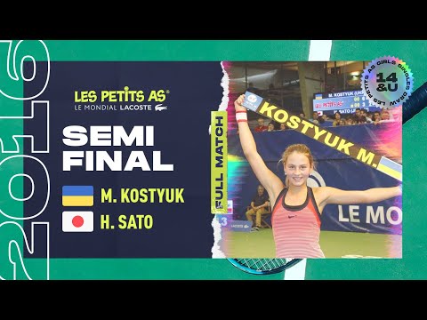 Les Petits As 2016 | Girls Semifinal | Marta Kostyuk vs. Himari Sato