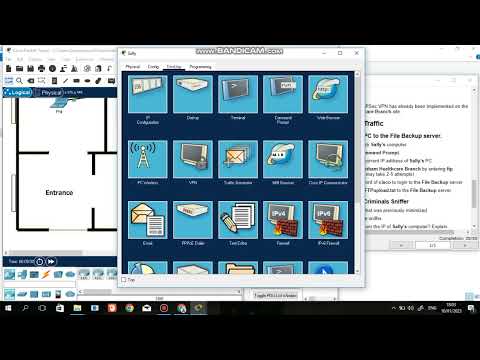 4.3.3.4 packet tracer - configuring vpn tunnel mode