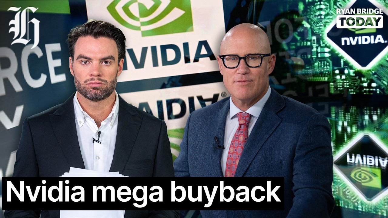 Nvidia mega buyback, plus Lodestone Energy readies launch on NZX | Ryan Bridge TODAY