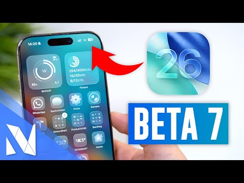 iOS 26 Beta 7 - Was ist neu? - Liquid Glass, Batterie, Screenshots | Nils-Hendrik Welk